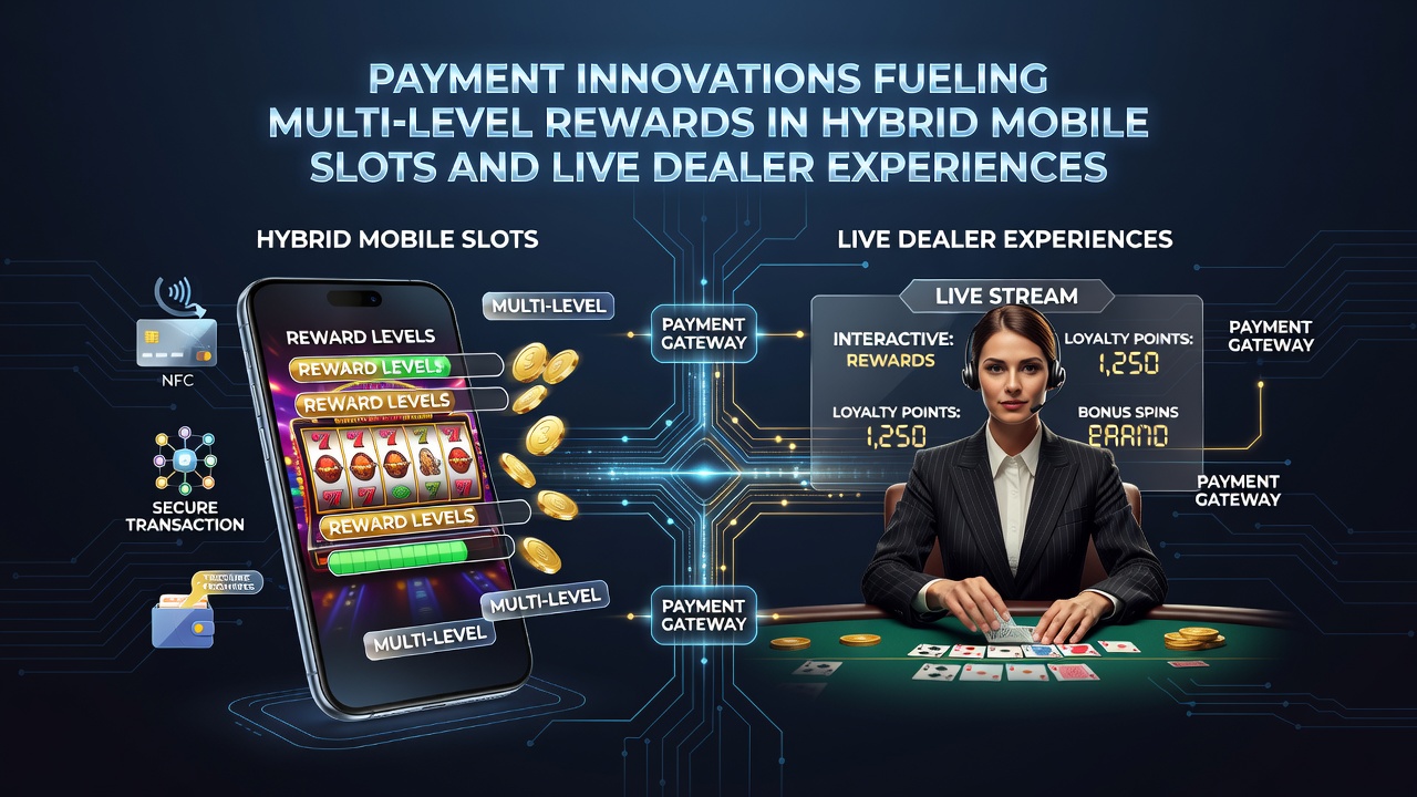 Mehrstufige Belohnungen durch Zahlungsströme in mobilen Hybrid-Casinos